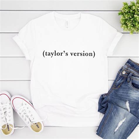  Find unique and creative t-shirts inspired by Taylor Swift's albums, songs, and tours on Redbubble. Browse thousands of designs by independent artists and shop for your favorite Taylors Version t-shirt. 